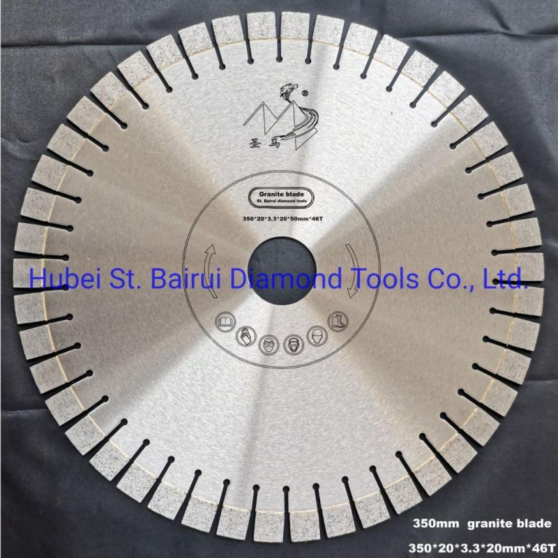 14inch 350mm High Quality Fast Speed Smooth Cutting Exported Germany Granite Cutting Tools Diamond Saw Blade