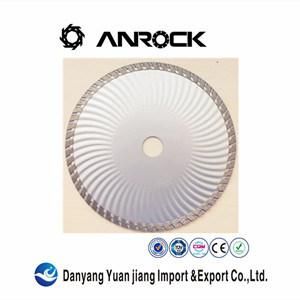 180mm Cold Press Sintered Turbo Wave Diamond Saw Blade