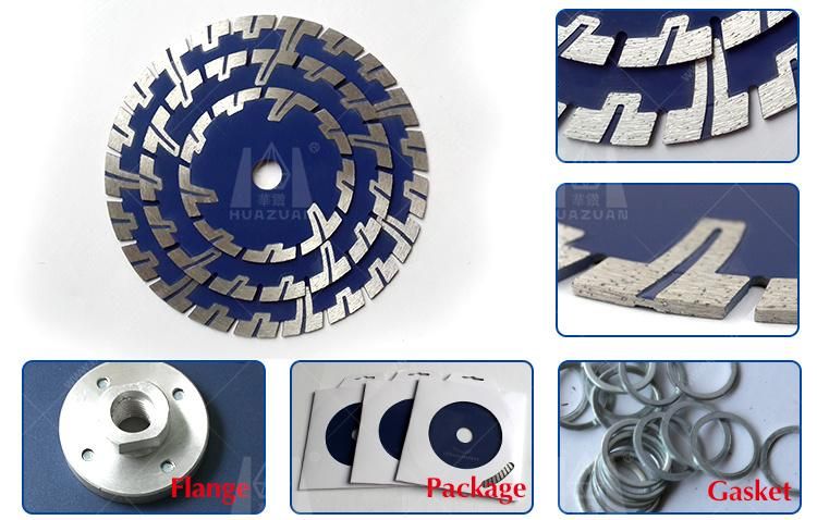 China 4.125inch High Grade Sintered Continuous Rim Diamond Cutting Blades