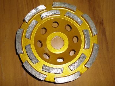 Diamond Cup Wheel Doube Row for Concrete