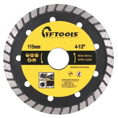 Turbo Diamond Saw Cutting Circular Blade for Concrete, Granite, Blocks and So on