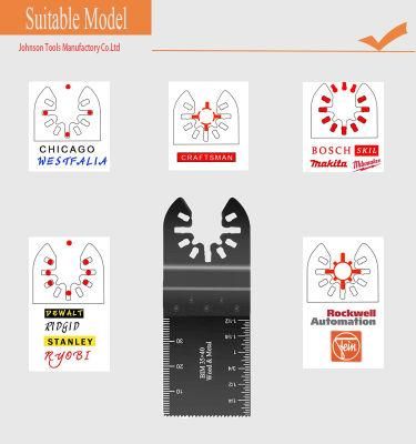 Best Selling Quality 35mm Quick Release Bi-Metal Oscillating Saw Blades Multi Tool