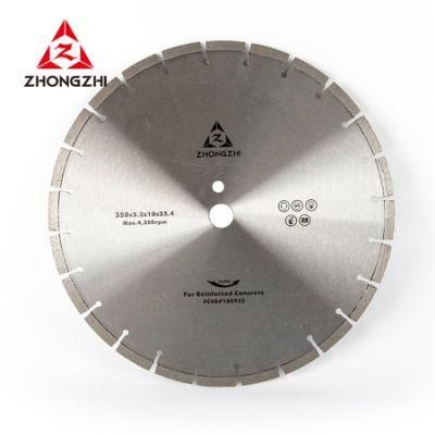 Laser Welded Diamond Cutting Saw Blade for Reinforced Concrete