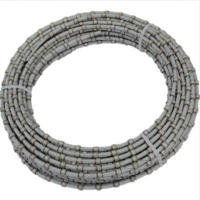 8.5X6.0mm 37bpm Granite Profiling Diamond Cable Saw