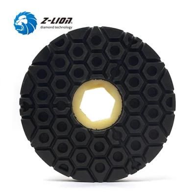 4&quot;/5&quot;/6&quot; Diamond Resin Snail Lock Edge Polishing Pad for Stone Granite Grinding