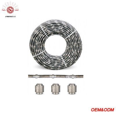 China Manufacturer Diamond Wire Rope Saw for Stone Marble