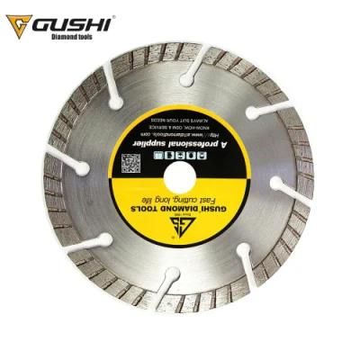 Hot Pressed Diamond Split Turbo Saw Blade for Cutting Concrete