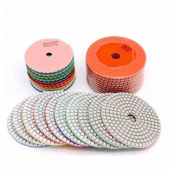 Stone Processing Flexible Wet Use Diamond Polishing Pads