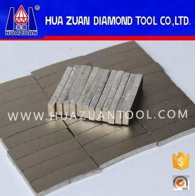 Long Lifespan Diamond Segment Granite Cutting Segment Manufactured by Quanzhou Huazuan