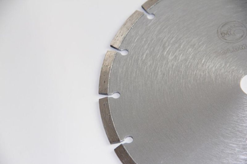 9 Inch Segmented Diamond Saw Blade, Dry or Wet Cutting General Purpose for Concrete Stone Brick Masonry, Arbor, etc. (9")