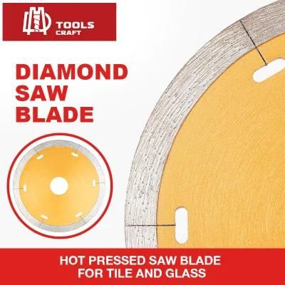 Hot Pressed Diamond Saw Blade for Tile and Glass for Block and Brick