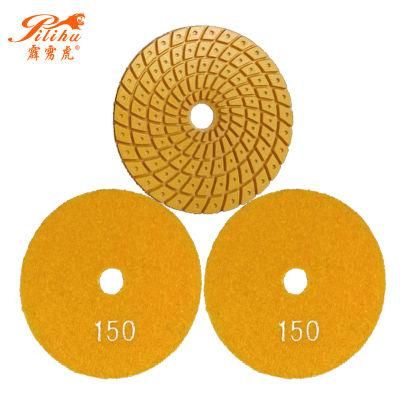 High Quality 5 Inch Wet Diamond Polishing Pads for Granite Stone