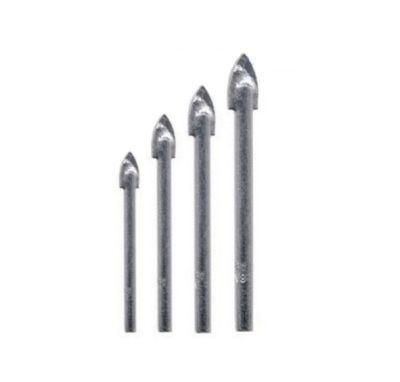 Zinc Coated Glass Drills Alloy Tip Glass Drill Bits (SED-GDZ)