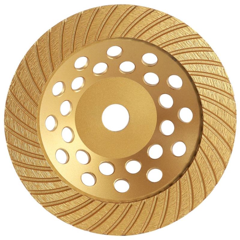 Professional 115 mm Diamond Grinding Cup Wheel for Lapping Polishing Concrete