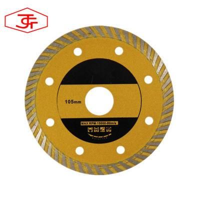 Excellent Turbo Sintered 125mm Diamond Wet/Dry Cutting Saw Blade