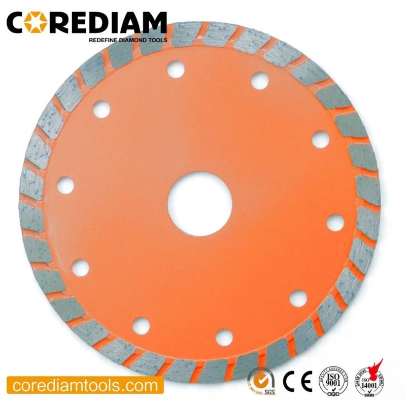 4-Inch/16-Inch Sinter Hot-Pressed Diamond Turbo Saw Blade for Bricks, Slate, Concrete and Masonry/Cutting Disc/Diamond Tools