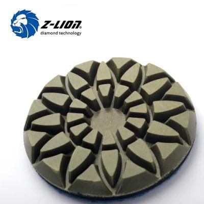 3in Diamond Concrete Flooring Tools for Terrazzo Floor Wet Polishing