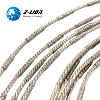 4mm Super Thin Diamond Wire Saw for Stone Cutting Marble Concrete Stone