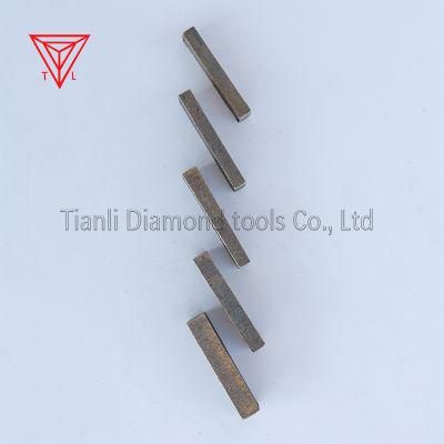 China Diamond Saw Blade Segments Cutting Tools for Lava-Stone