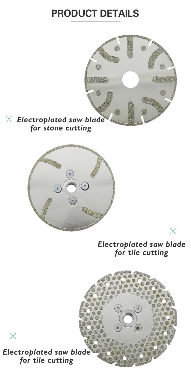 Diamond Edge Circular Saw Blade for Stone Edge Cutting