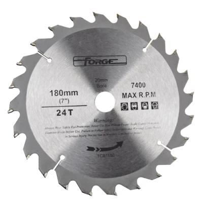 180mm*24t Tungsten Carbide Tipped (TCT) Circular Saw Blade