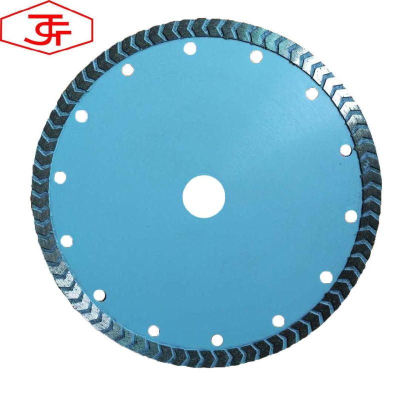 Diamond Cutting Disc Turbo Type Diamond Saw Blade for Stone Marble Concrete