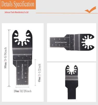 Buy 20mm Thin Multi-Fit Standard Hcs Oscillating Tool Blades for Drywall