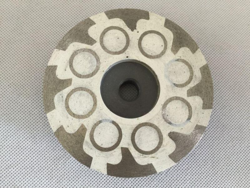 China Diamond Cup Wheel Resin Filled for Granite Concrete