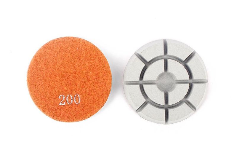 Z-Lion 3" Abrasive Polishing Wheel for Concrete Terrazzo Floor Dry Use