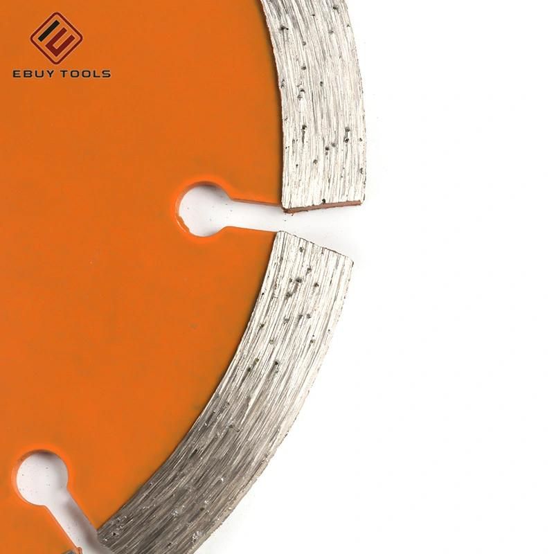 Segmented Cold Pressed Diamond Saw Blade for Cutting Stone Marble Brick