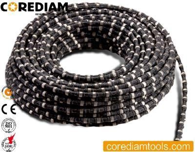 11.5mm Rubber+Spring Fixing Reinforced Concrete Wire Saw/Diamond Tools/Diamond Wire/Wire Saw