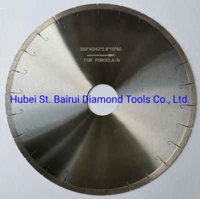 350mm 14inch J Slot High Precision Fast Cutting Normal and Silent Diamond Saw Blade for Ceramic Tile Porcelain Stone Cutting Diamond Tools.