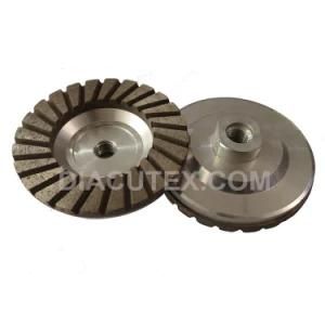 Diamond Stone Abrasive Aluminum Grinding Cup Wheel