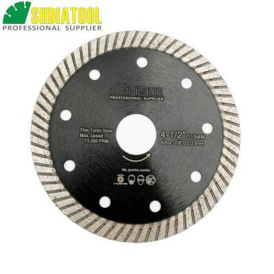 4.5&quot; Hot Pressed Sintered Super-Thin Diamond Turbo Cutting Ceramic Blades