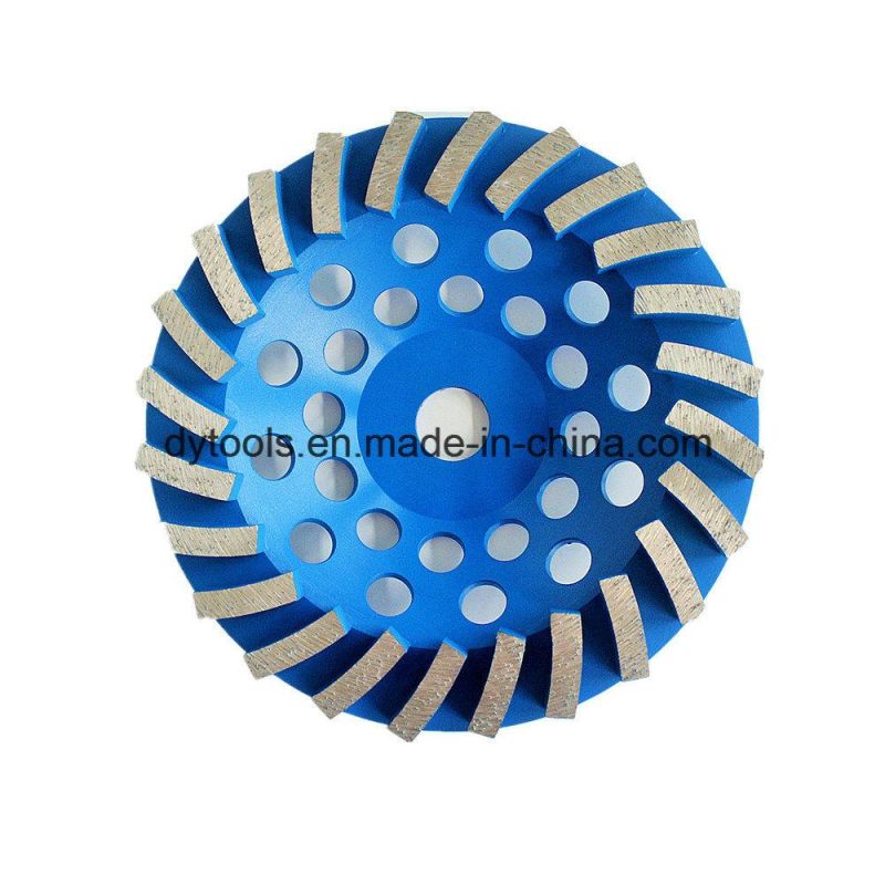 5 Inch Turbo Diamond Grinding Cup Wheel for Concrete