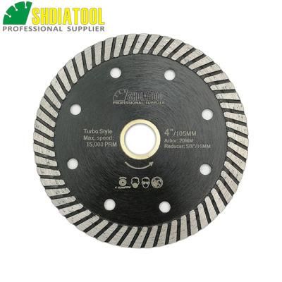 Different Size Diamond Narrow Turbo Saw Blade for Granite Marble Material