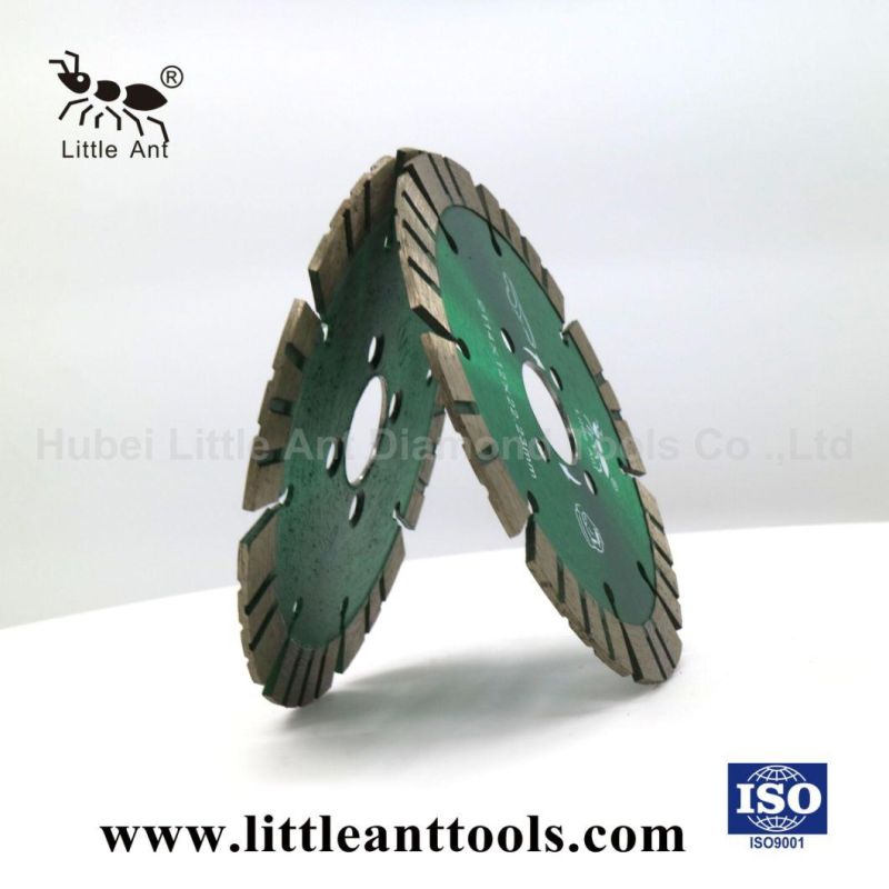 Green Color 114mm Diamond Concrete Saw Blade with Turbo Teeth