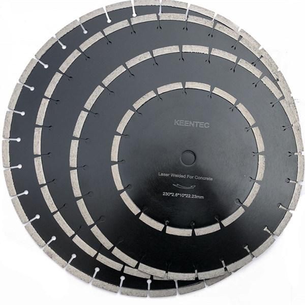 Laser Welded Concrete Cutting Segmented Diamond Cutting Saw Blade