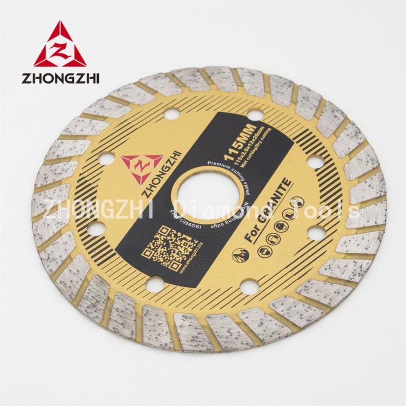 Zhongzhi Diamond Tools 115mm Diamond Saw Blade for Granite Cutting