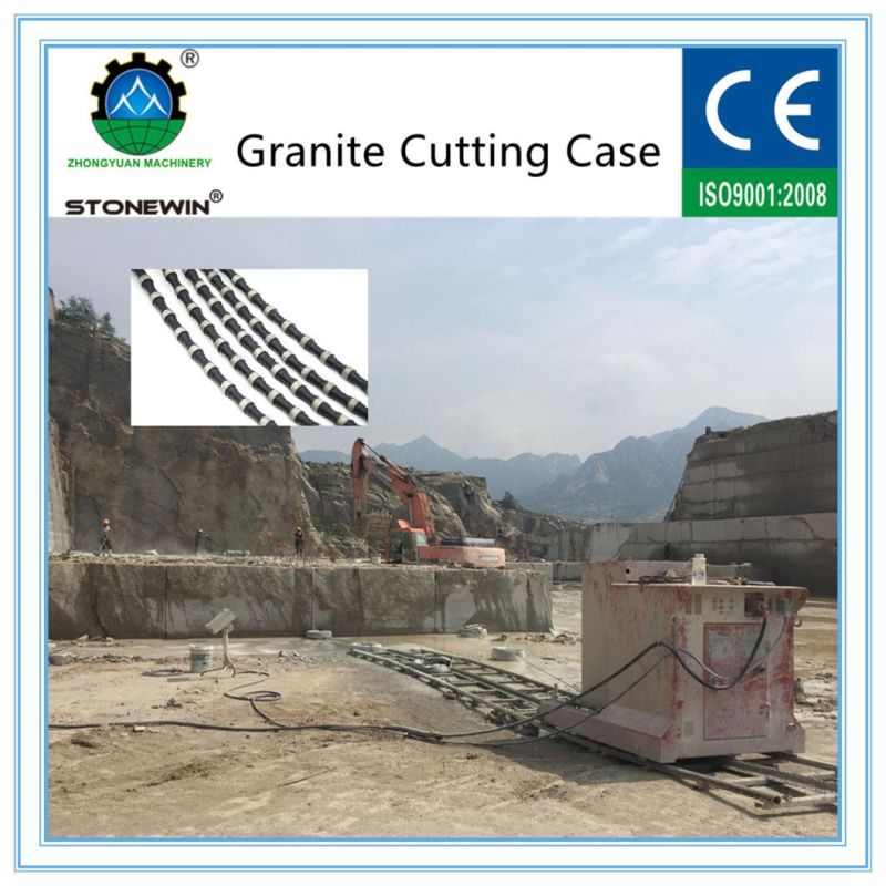 Wire Saw for Granite Stone Cutting with High Efficiency.