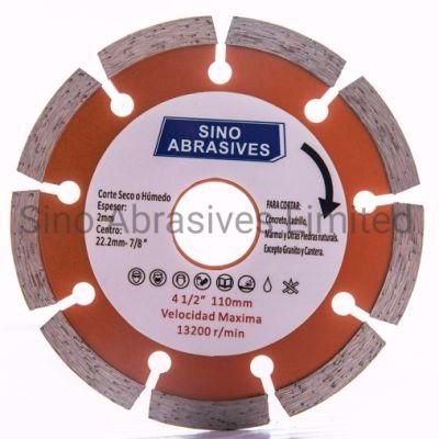 Hot Pressed Segmented Diamond Cutting Disc for Stone Concrete