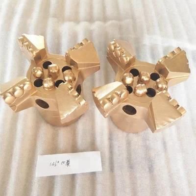 High Quality PDC Cutter / Steel PDC Diamond Head Drill Bit Concave Bit