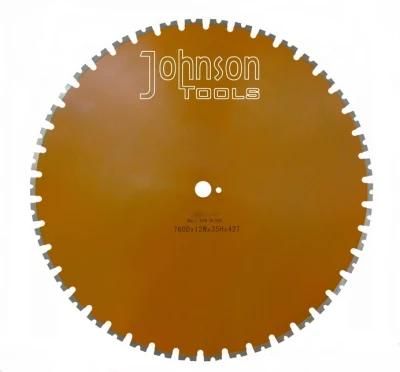 760mm Diamond Wall Saw Blade for Fast Cutting Reinforced Concrete