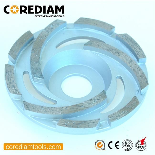 115mm Silver Brazed Diamond Grinding Wheel