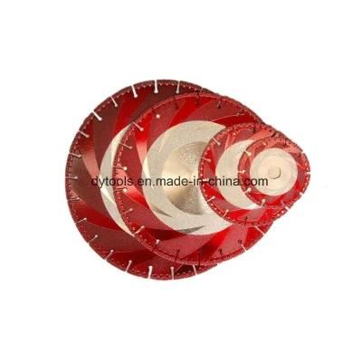 Vacuum Brazed Diamond Saw Blade for Cutting Stone Material