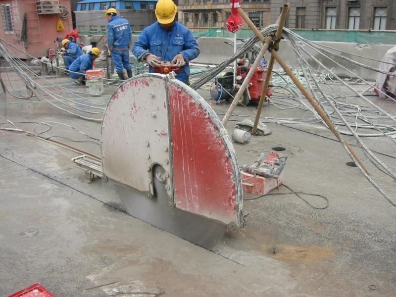 1200mm Diamond Wall Saw Blades for Cutting Reinforced Concrete Wall