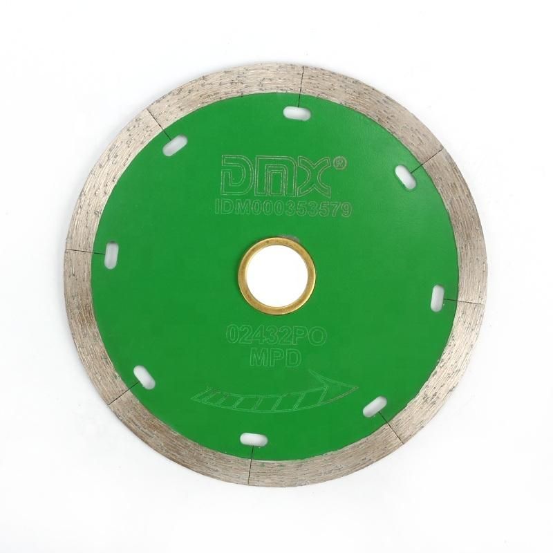 5 Inch Hot Pressed Diamond Continuous Saw Blade for Wet Cutting Tile