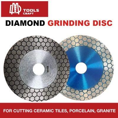 4.5 Inch Tile Cutting Blade Diamond Tile Grinding Disc for Cutting Ceramic Tiles Porcelain Granite