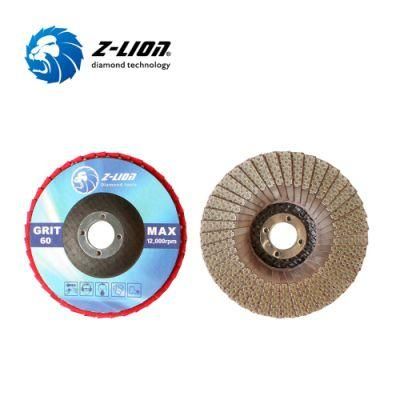 Zlion Diamond Tools Cutting Disc Flap Wheel for Stone Concrete Ceramic