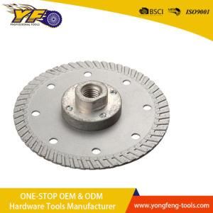 Dry Use Segmented Diamond Saw Blade with Protected Segment